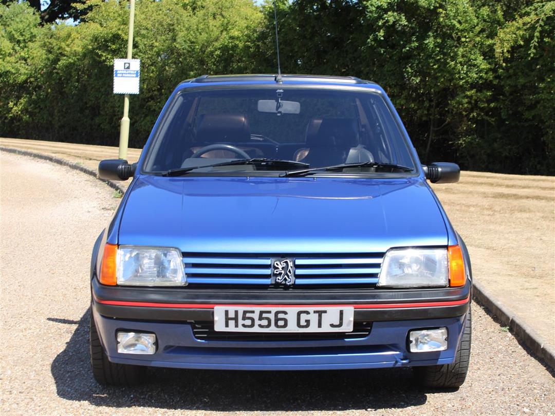 ACAKingsLynn's tweet photo. #Peugeot205 1.9 #GTi 1990  
Coming up in our #ClassicAuction
Saturday 20th &amp; Sunday 21st August

View Details:
https://t.co/f1pxsnpQbO

This rare car is one of only 300 #limitededition run, finished in the favoured #Miamiblue 

#classiccars #peugeot https://t.co/GsuAEeKcGA
