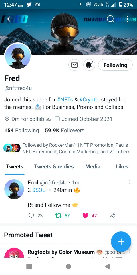 SAMiAM_4TWENTY's tweet photo. @nftfred4u Done ✅
s4m@zbd.gg https://t.co/0UcdUnLYFP