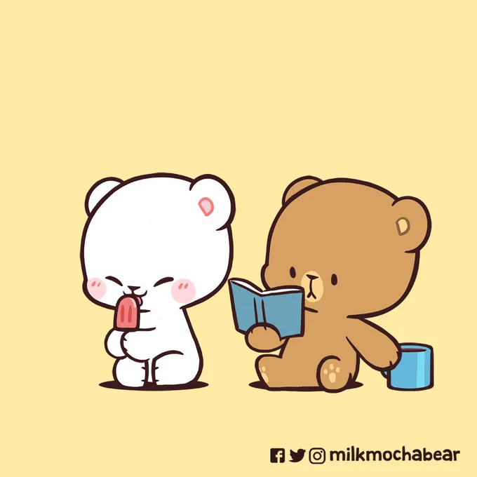 Twinsies ---⠀⠀Feel free to tag your significant other~! #milkmochabear#milkandmocha 