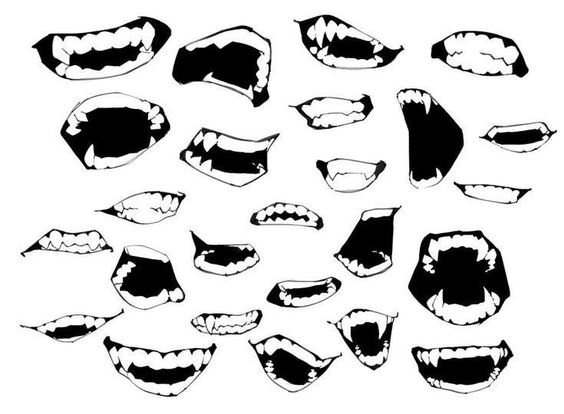 How to Draw Anime  Manga Teeth Tutorial  AnimeOutline