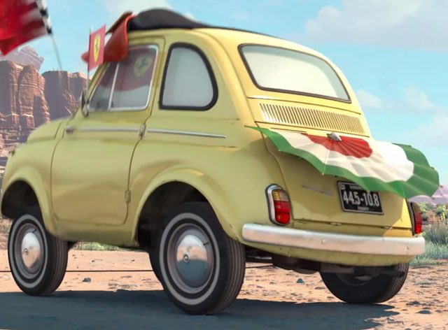 megslou99's tweet photo. Fun fact of the day… 
In Cars, Luigi’s number plate is 44.5-10.8. This is the coordinates of the Ferrari Moderna factory 🏎 https://t.co/pBcYx3WAJj