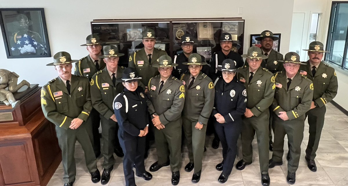 Who wouldn’t want to start off Day 1 with all of these smiling Tactical Officers .  Congrats and good luck to the 35 trainees of Academy Class 229!