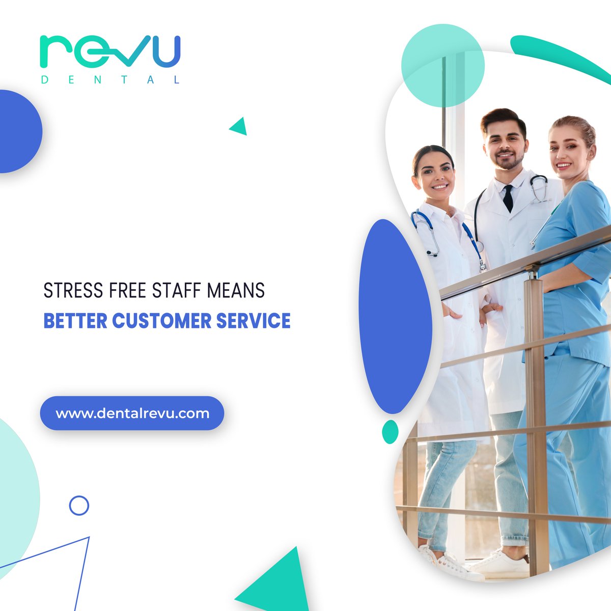 DentalRevu's tweet photo. Stress-free staff means better customer service which ultimately means more productive environment in your practice. Services by #DentalRevu make a world of difference for both your patients and staff.

Visit https://t.co/VR6Z4y70tN or call us on 331 226 1100 

#DentalOffice #USA https://t.co/7Pf9rca3eb