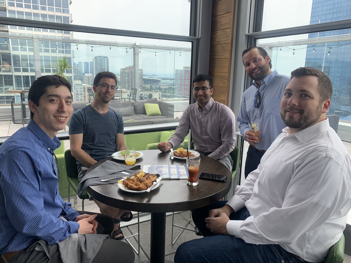 Jamie_DCO's tweet photo. Sad to say goodbye #chicago! Thank you anesthesia #residents for joining US Anesthesia Partners for Sunday Brunch!
@USAP_Updates
#anesthesia #MedTwitter #rooftopviews #SundayBrunch #letsconnect #residentlife #chicagoresidents #chicagoland https://t.co/Eqic5d4rTt