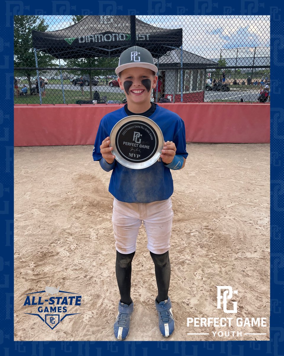 PGMidAtlantic's tweet photo. 2022 11U Mid-Atlantic All-State Games
🏆Champion: Team Royal
🏅MVP: Landon Fry
🏅MVPitcher: Bryson Auten
#MAASG @PGYouthBB https://t.co/V5Duekaris