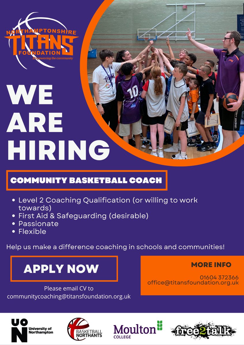 Northamptonshire Titans Foundation tweet media