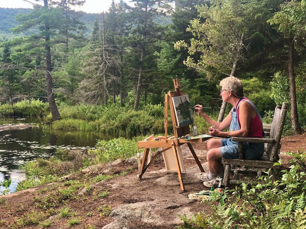 HotelSaranac's tweet photo. Join us for "Paint the Town" day on Thursday, Aug.18th! Grab a bite to eat at Campfire Adirondack Grill + Bar and wander around town to see talented artists from the #AdirondackPleinArtFestival in action! 
 
#localartists #saranaclake #artfestival https://t.co/BjVMfCDQ86
