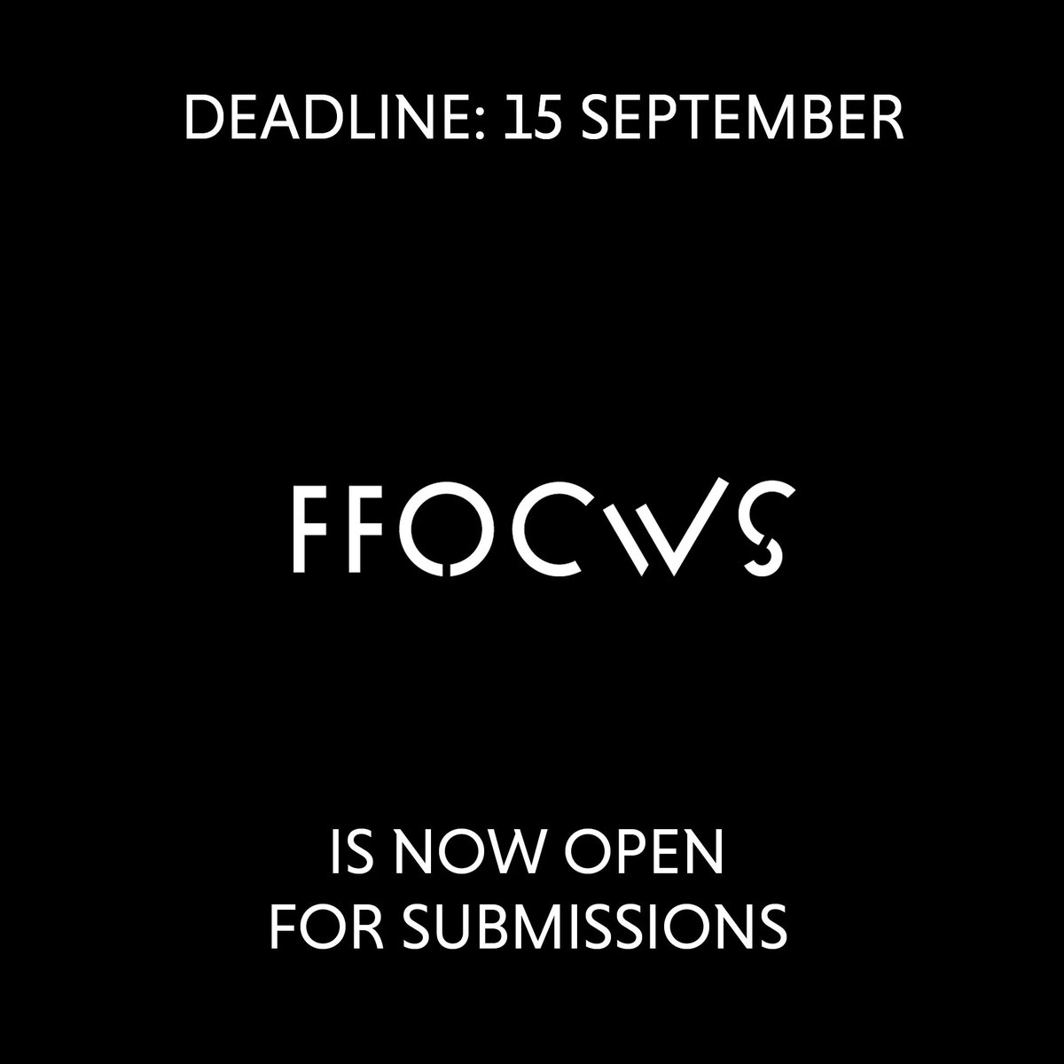 'Ffocws' is now open for submissions!
Whether you are a professional photographer, photography enthusiast, or a beginner, we are looking for individuals who have at least one complete project/body of work.
DEADLINE: 15 September 2022 11.59pm GMT
Enter now: buff.ly/3SRNLoH