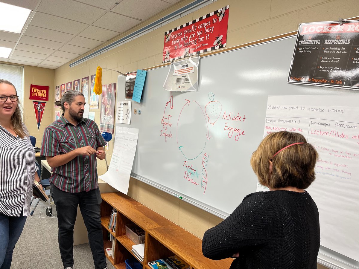 MCarlsonAHS's tweet photo. Leading adult learning that lasts! #AmesLearns https://t.co/iweowD8lx2