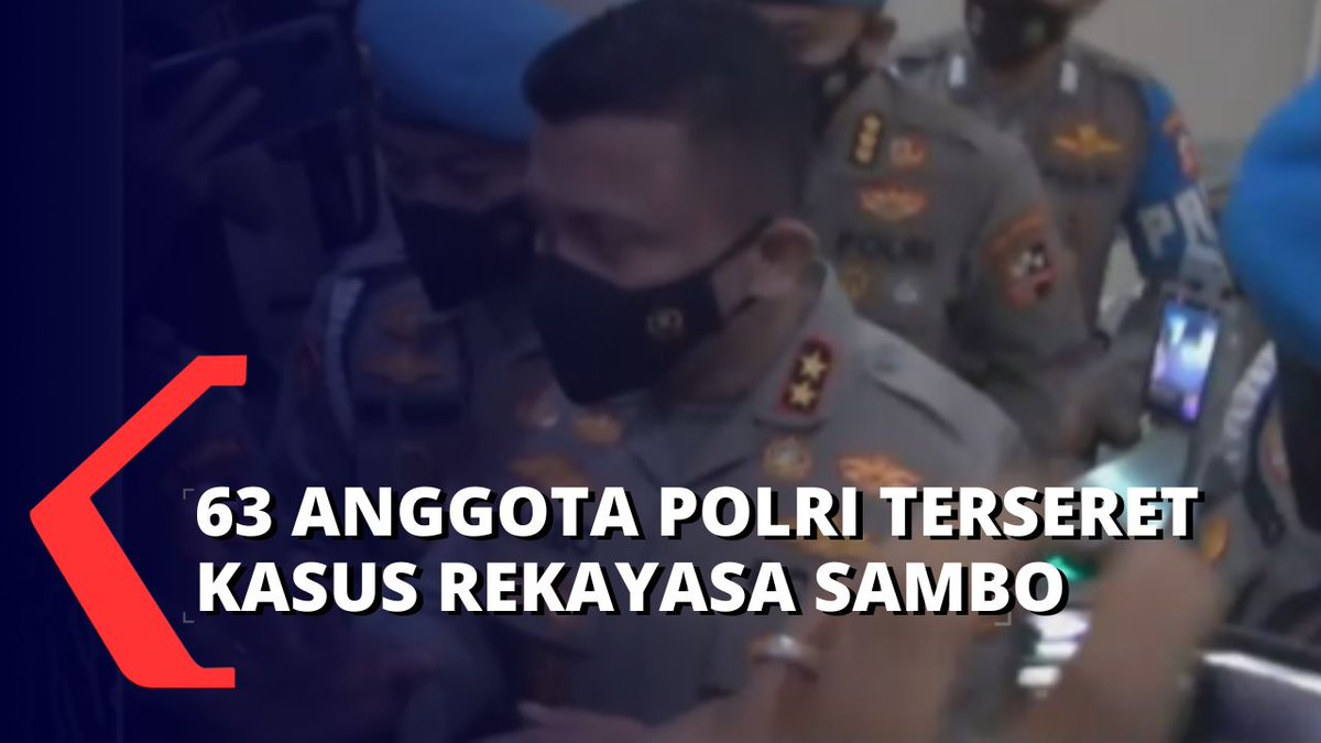 63 Polisi Terseret Kasus Ferdy Sambo, 36 Orang Diduga Langgar Kode Etik Halangi Penyidikan dlvr.it/SWgGSN