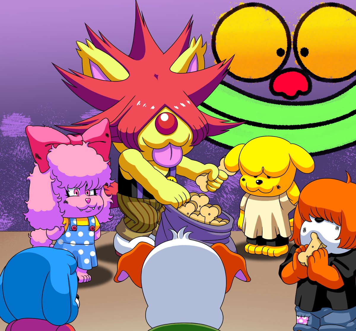 You never know why someone is hittin' licks… 👅 
Tag those who Giveback to their Communities ❤️ 🤝 
RT for all the  Pups who are entering the Space 🔄