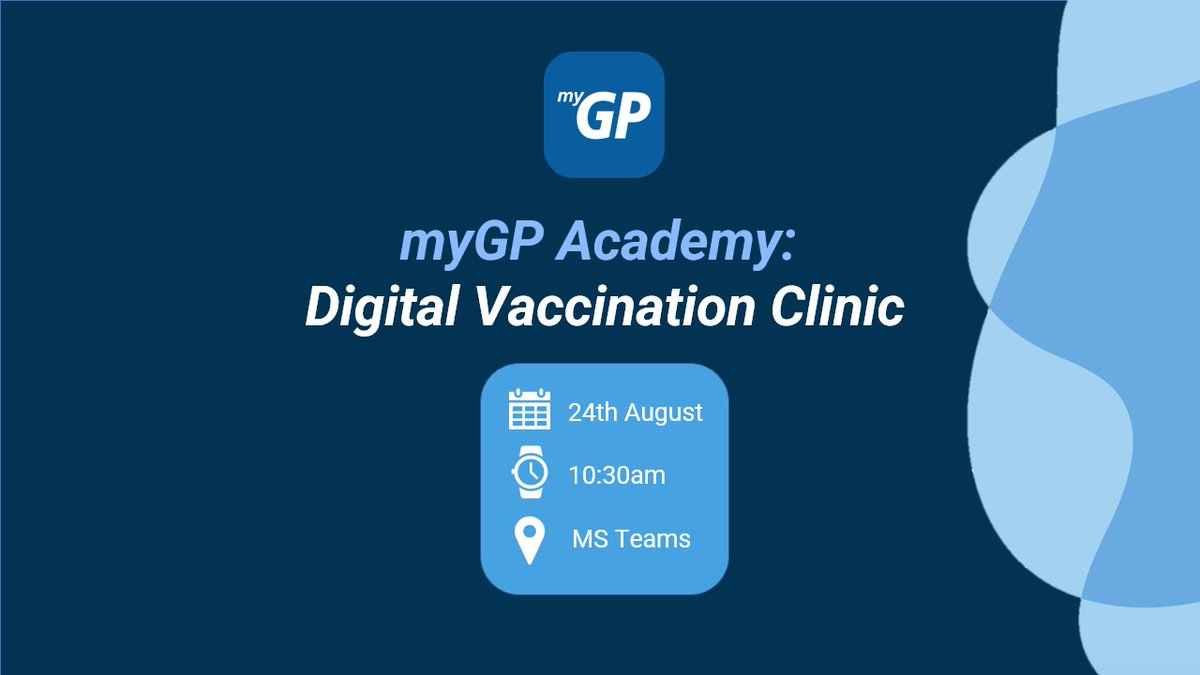 Are you a Practice or PCN manager organising flu clinics this year? Join our session on how to get the most from patient engagement tools when sending flu invites. mygp.me/3bYJgs3