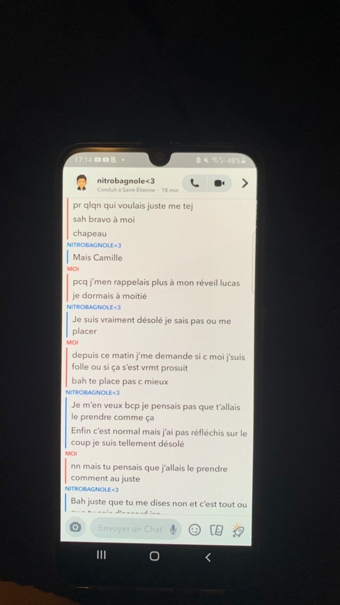 aemyu4_'s tweet photo. Ça m’a énervée, je lui ai donc rappelé ce qui s’était produit durant mon sommeil. Il a admis et s’est excusé, toujours en essayant de se justifier et en tenant des propos choquants et malsains. https://t.co/HusIPYJfFp
