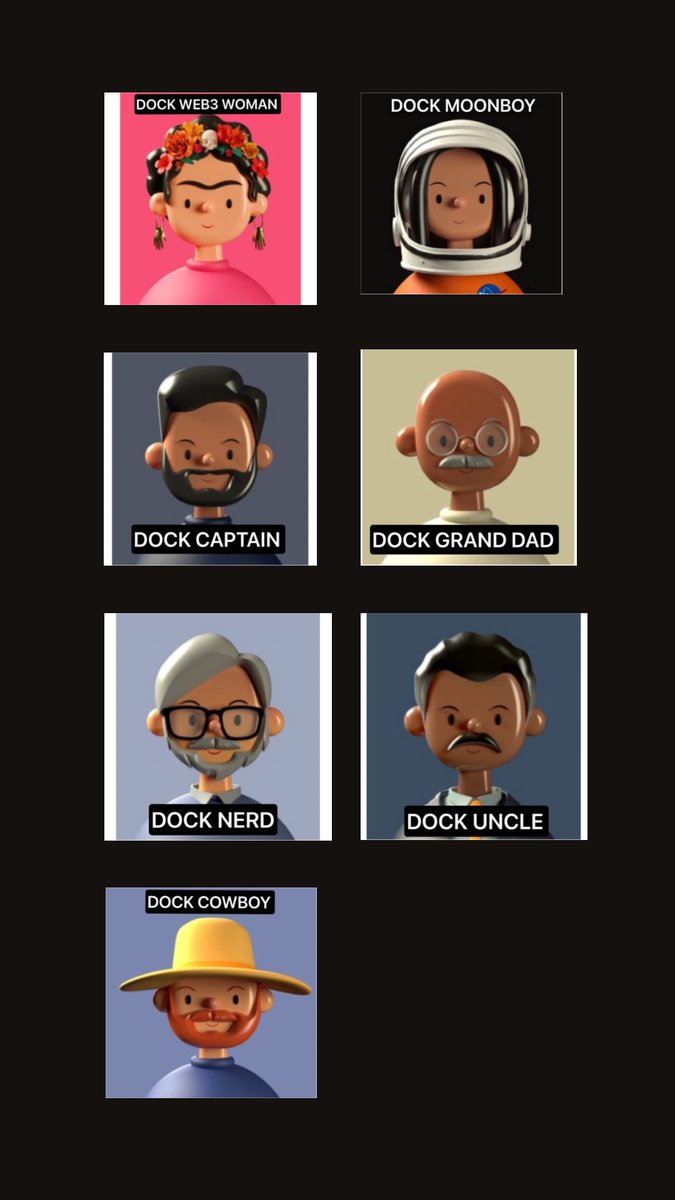 mattcrypted's tweet photo. Made these stickers reflecting on almost every individual in $DOCK ecosystem
#dockstickercontest https://t.co/jaEwWb0u0W