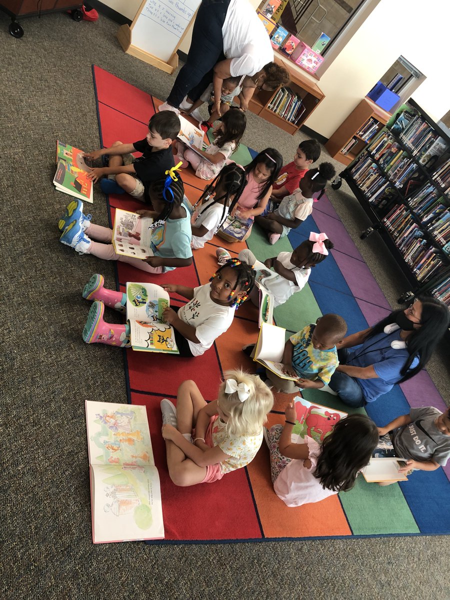 aselibrary's tweet photo. Welcome back, ASE!  We are reading and coding in our new and improved library!
#thehumblelibrarian
@HumbleISD_lib 
@HumbleISD_ASE https://t.co/mDgEzSGSYT