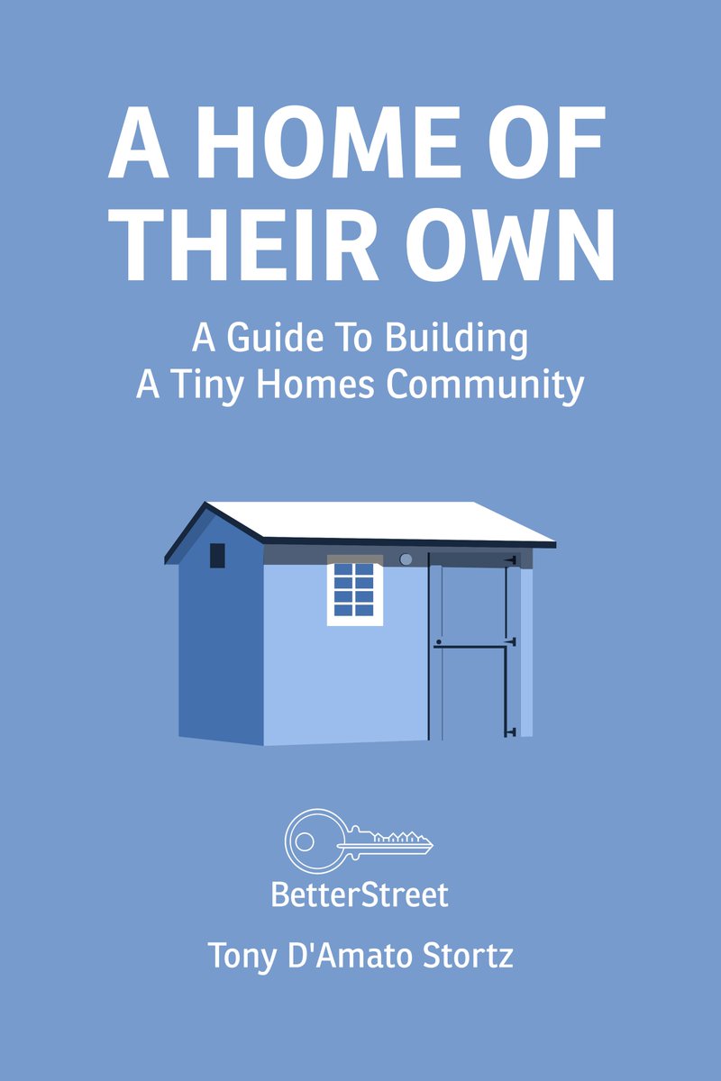AntonioStortz's tweet photo. IT'S HERE! 

After months of work, 'A Home of Their Own' launches today. It's a practical guide for any organization wanting to build tiny homes for people sleeping rough. Avail for free at https://t.co/6xToO2WO3M

We can do better for people exp homelessness. This shows how. https://t.co/zA6D7vO3i8