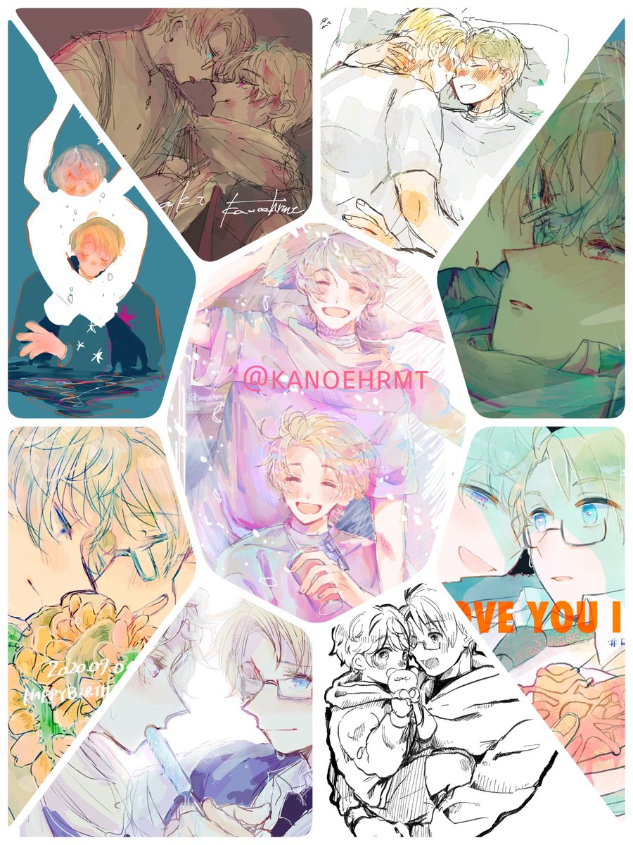 kanoehrmt's tweet photo. べーろの日(ただのはるまち絵まとめ)🍔🫀🌻 https://t.co/7Q9UJ46mVK