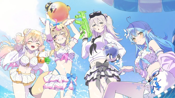 ねぽらぼ2周年おめでとう!!#ねねアルバム #絵まる #LamyArt #ししらーと 