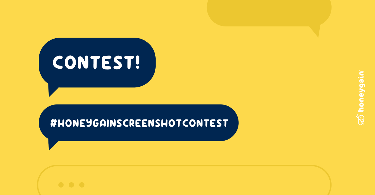 Honeygain_App's tweet photo. We have another #WeeklyContest! 😏 Post a screenshot of your #Honeygain earnings on your profile 🧊 Caption why you like #Honeygain 💦 Add your #Referral code 🐬 Put #HoneygainScreenshotContest and 10 people will win 15,000 #Honeygain credits 👏 https://t.co/VHAKdIZ3Ne