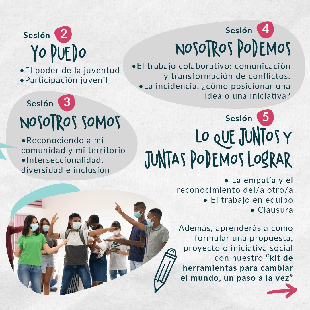 Civix_Colombia's tweet photo. ¿Qué es y cómo se ve #Liderab?
Es un programa para ti, que ya lideras o quieres liderar procesos en tu colegio, tu barrio o tu comunidad y sabes que cambiar el mundo comienza, primero, por prepararse. 

Postúlate hasta el 1⃣9⃣ de agosto a las 11:59 p.m.
➡️https://t.co/IvxbpfbNLr https://t.co/dYkaO5Q4d0