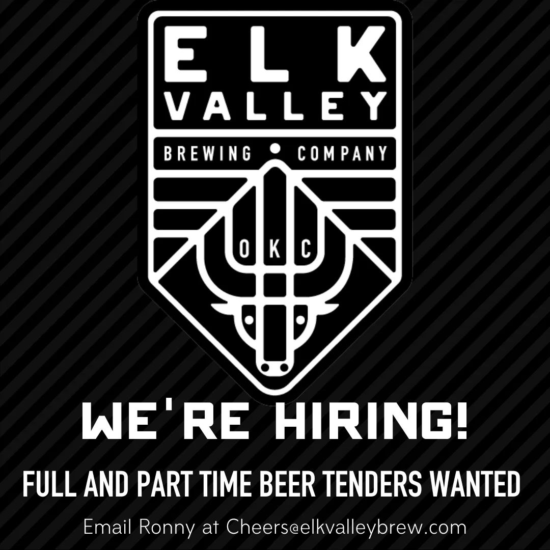 "We're Hiring!  Elk Valley Brewing is looking for people to join our staff!  We have openings for both full and part time beertenders, no experience necessary.  All you need is an outgoing personality and a passion for beer, we'll teach you the rest!  Come be a part of our team!"