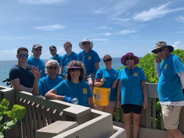 JerryGrisko's tweet photo. A second group of volunteers from @cbz #BocaRaton assisted Gumbo Limbo with a beach cleanup. What a great way to spend a summer day. Thank you, #TeamCBIZ. #CBIZCares https://t.co/t3nGwAgCji