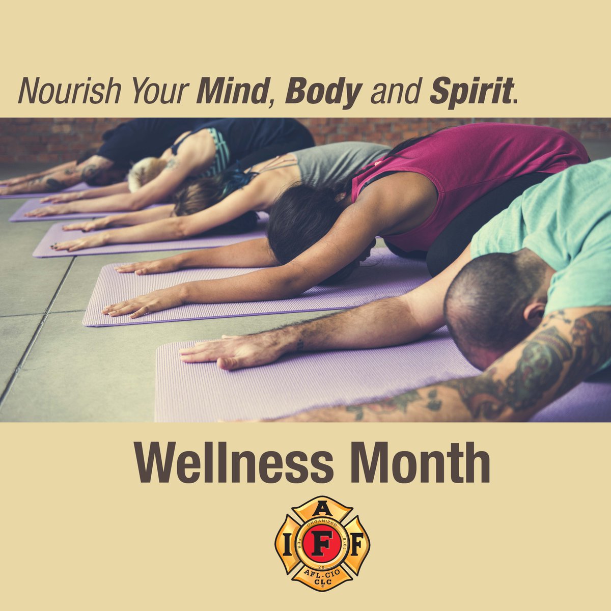 IAFFofficial's tweet photo. Create healthy habits for a better lifestyle this August as we recognize #HealthandWellnessMonth. #Healthylifestyle #Fit2Thrive #IAFFNutrition @iaffwfi https://t.co/LeNgiGgjUx