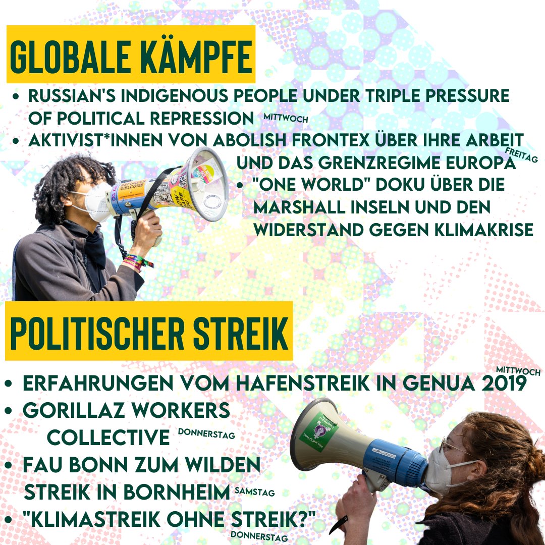 klimacamp's tweet image. Programm Teaser für das Klimacamp X Lützerath vom 24.8. - 28.8.🎪🌻💥🎨