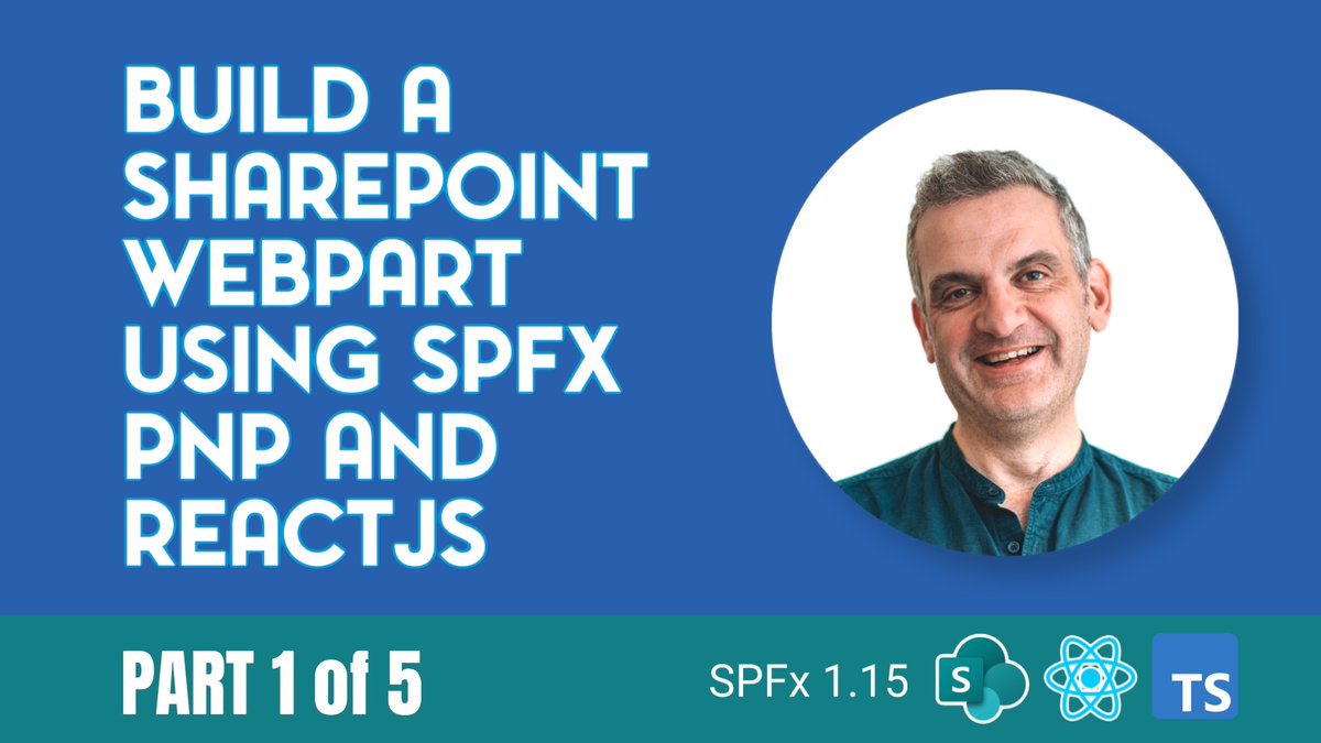 robertsdevtalk's tweet photo. SharePoint Framework and PnP Full Tutorial https://t.co/ETaQbjTp04 via @YouTube https://t.co/hCB3COf6YJ