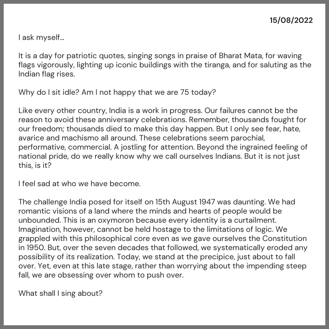 T M Krishna tweet media