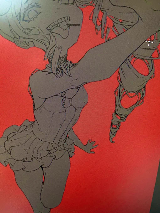 自分で描いた線画の塗り分けに頭バグりそうなやつおる 
