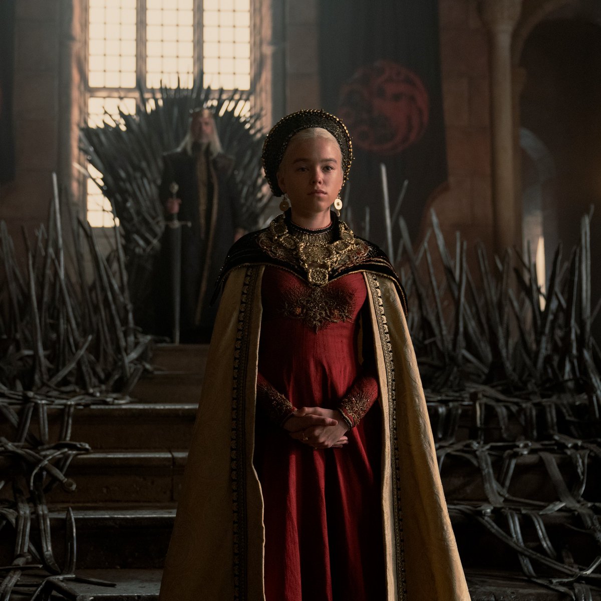 Only 7 days to go until #HouseOfTheDragon. Drop a 🔥 if you’re excited!!!