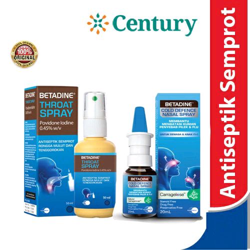 gChihuy's tweet photo. Cek Betadine Throat Spray 50mL &amp; Betadine Cold Defence Nasal Spray Adult 20ml / Antiseptik Spray dengan harga Rp135.000 - Rp162.000. Dapatkan di Shopee sekarang! https://t.co/o5624XKggb #shop #shopee #shopeeaffiliate #century #betadine #throatspray #nasalspray https://t.co/9z42kJYyJ9