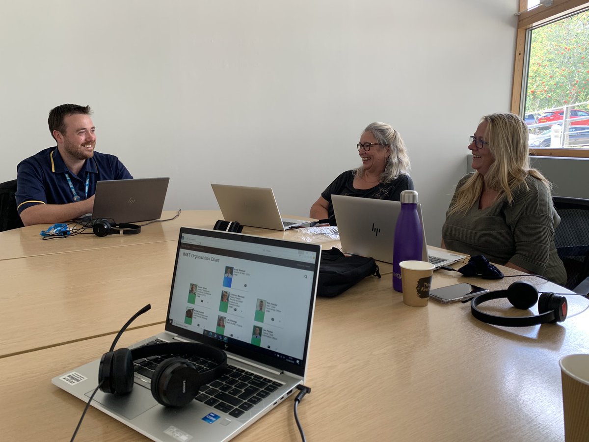 frantasticrees's tweet photo. Oh hello first day @UHP_IMT 👋

📸 I’m SO excited about being one of a new intake of clinicians into #digitaltransformation planning &amp; education within @UHP_NHS. Exciting things ahead 👀 https://t.co/cdEm6j3pnn