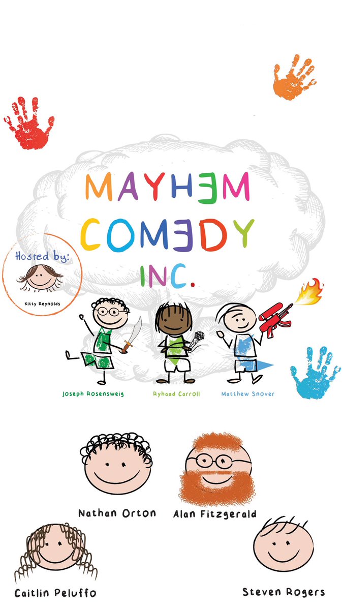 mayhemcomedyinc's tweet photo. Tonight’s the night!! Come through and cause some chaos @nycomedyclub. Last chance get your tix on this link right here 👇🏾👇🏼👇🏻
https://t.co/F7sKpC1wKK https://t.co/x7X7fHG4yf