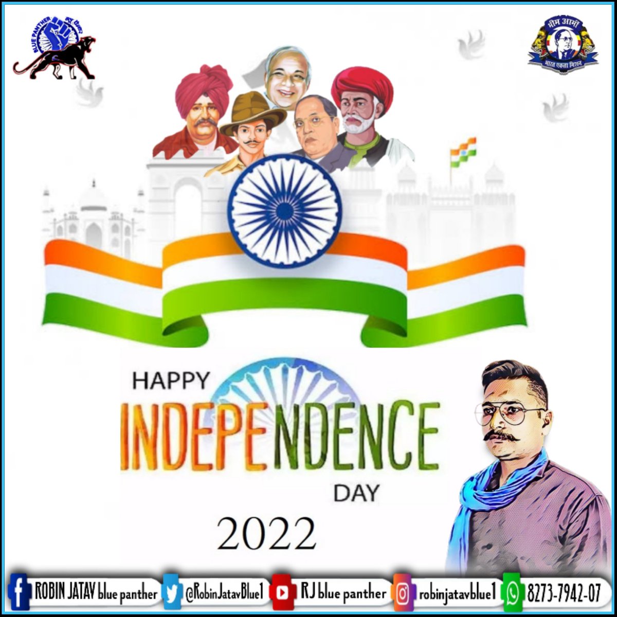 RobinJatavblue1's tweet photo. #JaiHind https://t.co/Xq4kyrbrCF
