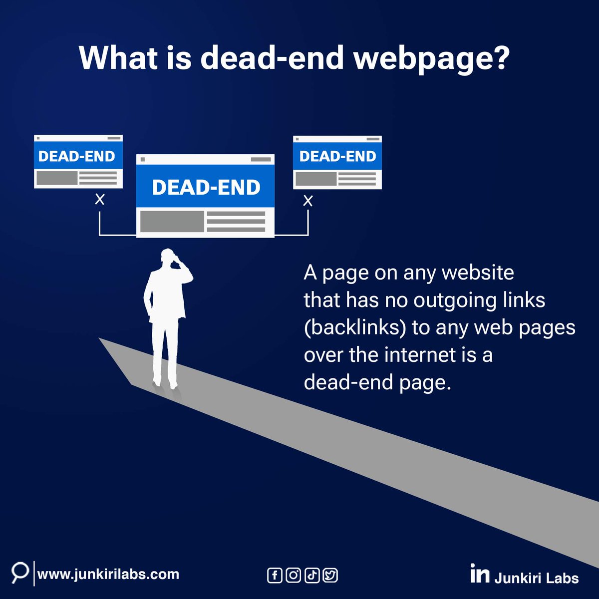 scalebuildai's tweet photo. Dead-end pages create a dead end for users and they are left with no other alternative than to leave the site.
.
.
.
#Deadend #Deadendpages #Webpage #Webpages #Websitepages #website #marketingfunnel #Angular #JavaScript #HTML #twitme https://t.co/mBO8eKQqpl
