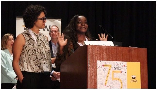 alexanderrusso's tweet photo. “This goes out especially to the beat reporters of color who are underrepresented in newsrooms, who sometimes their lived experiences are not as valued as the degrees of their colleagues."
https://t.co/CllIwxpUkU https://t.co/ahzFuHDaxA