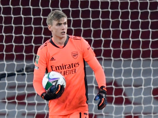 TGoalpost's tweet photo. Runar Alex Runarsson leaves Arsenal as the contract has just been signed with Turkish club Alanyaspor.

He'll join Alanyaspor on loan until June 2023. [@FabrizioRomano]

#TheGoalpostNews #RunarAlexRunarsson #Runarsson #Arsenal #ArsenalFC #AFC #Alanyaspor #Transfers #TransferNews https://t.co/QD6dddtRJD