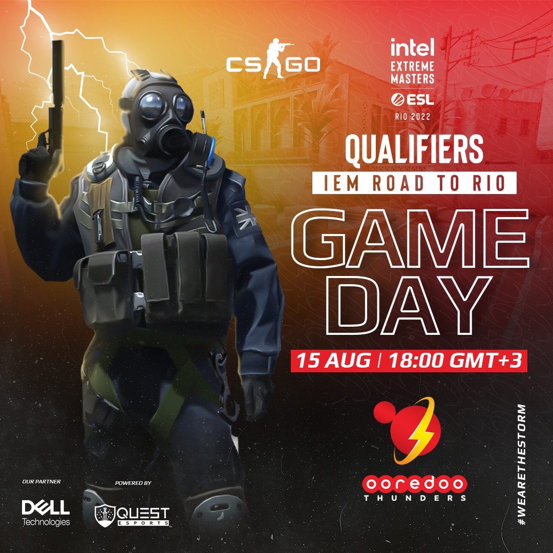 #gothunders #IEM #RoadToRio #WeAreTheStorm #OoredooThunders