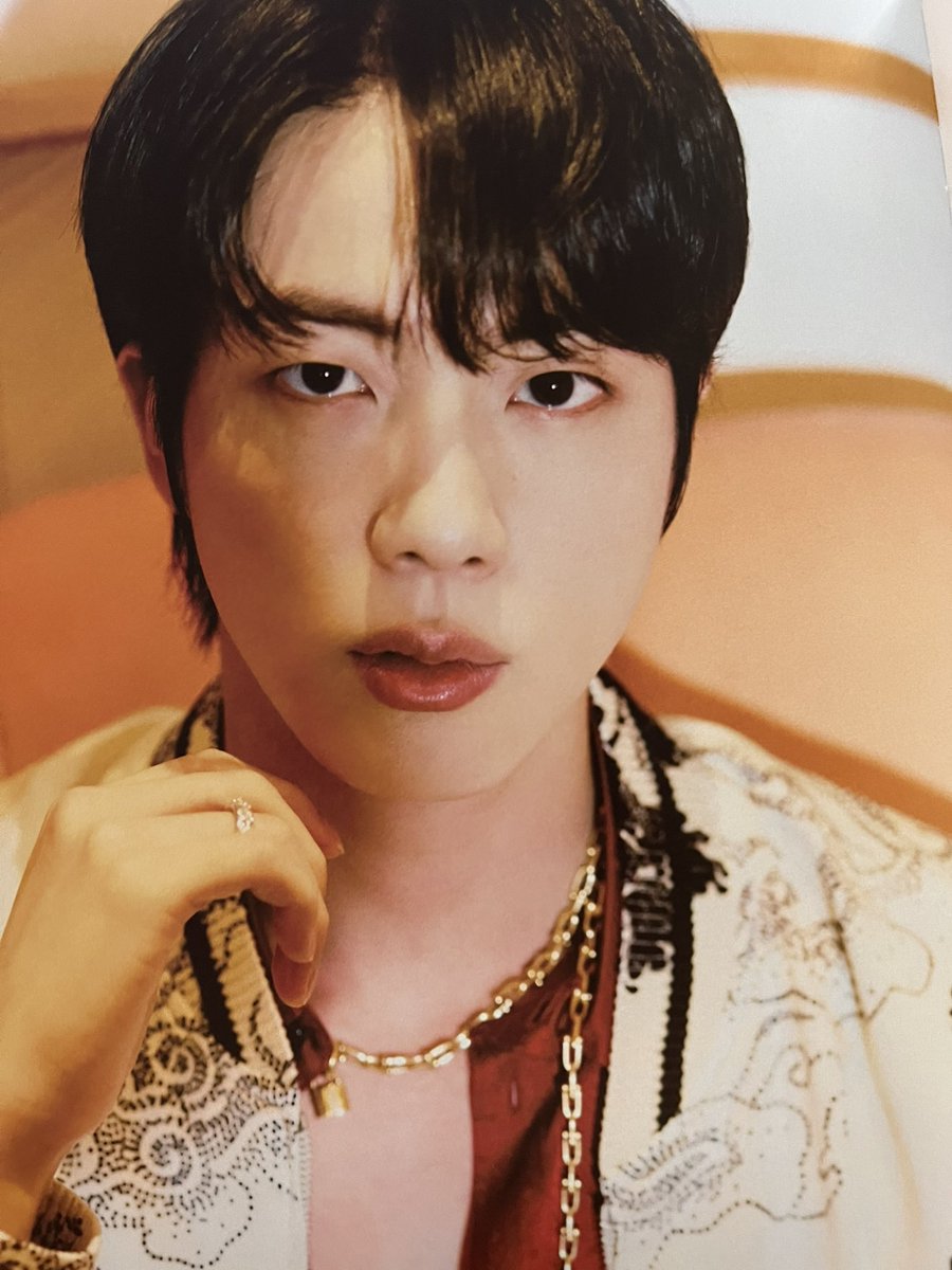 stillwithjk's tweet photo. Merchbox 8 Interview Photobook scan #jin 1/2 https://t.co/AQXZVWo3LJ
