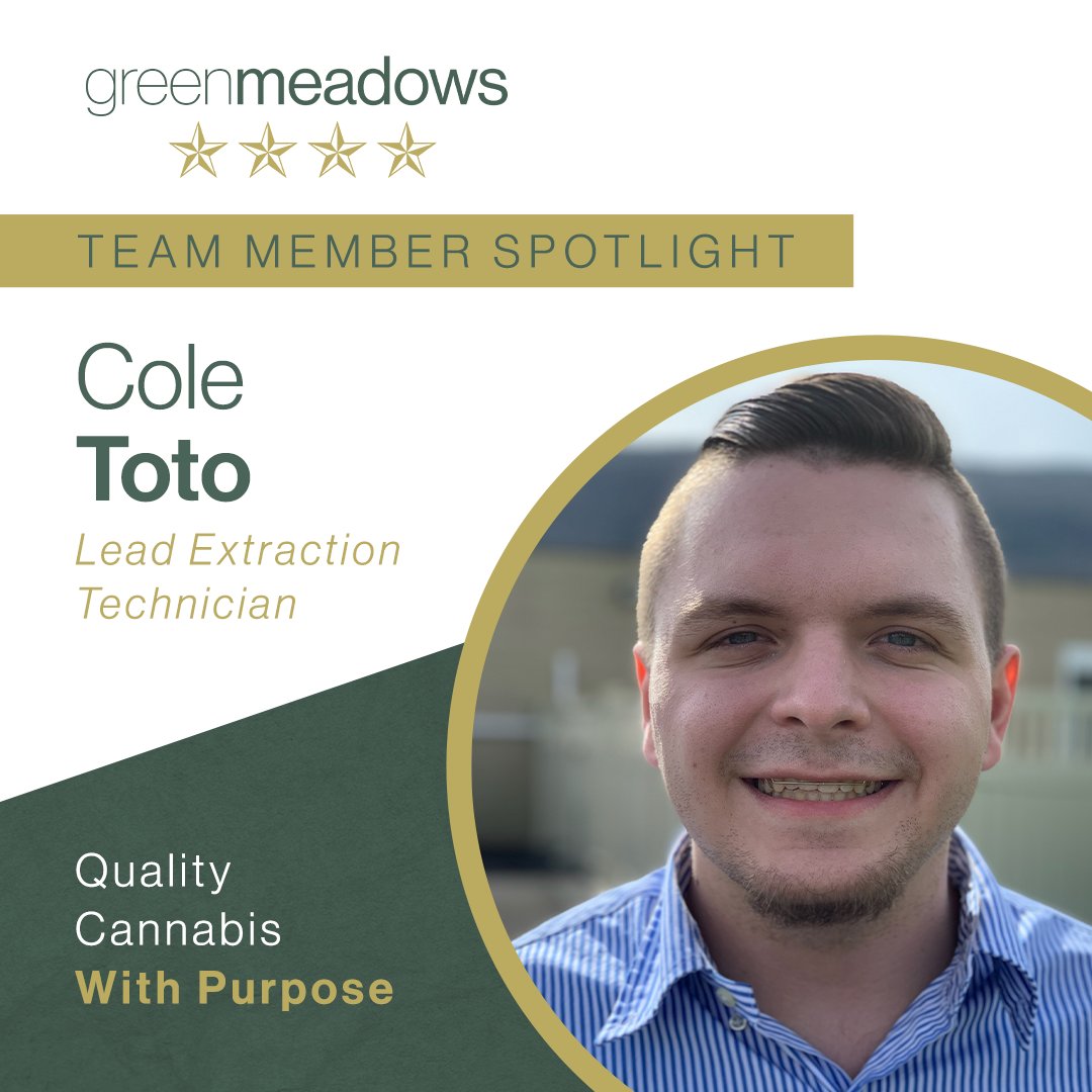 Greenmeadows's tweet photo. Meet Cole Toto, our Lead Extraction Technician. Few people we've come across are as knowledgable, passionate, and caring about quality as Cole. 👏🏻 https://t.co/AFkhe9aVtM