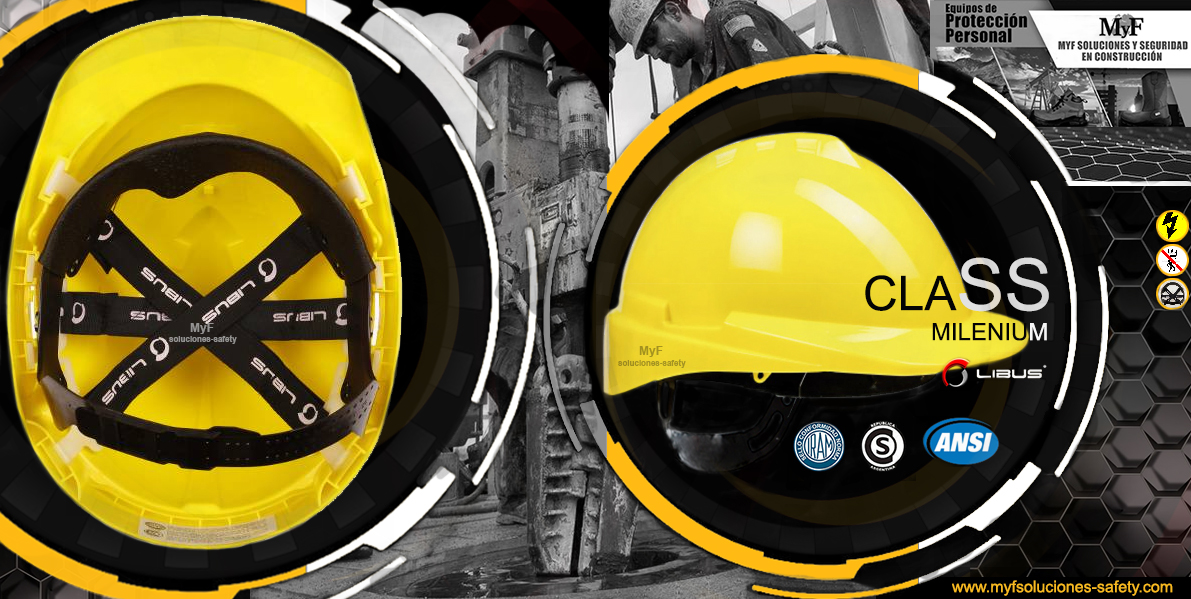 MyfSoluciones26's tweet photo. #Myfsoluciones26d El #Casco #Libus #Milenium diseñado para proteger la cabeza del impacto de objetos que caen libremente.
👉Diseño modular que permite el montaje de productos de protección facial, auditiva, ocular.
👉Es fabricado en #polietileno
https://t.co/os842Z3mq5 https://t.co/SDa6dqNeln