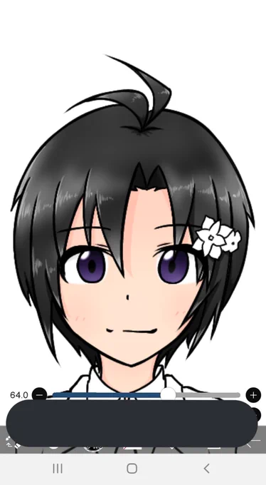 #まんまるまこりんちゃんとてもまんまるでかわいい途中だけどかわいい 