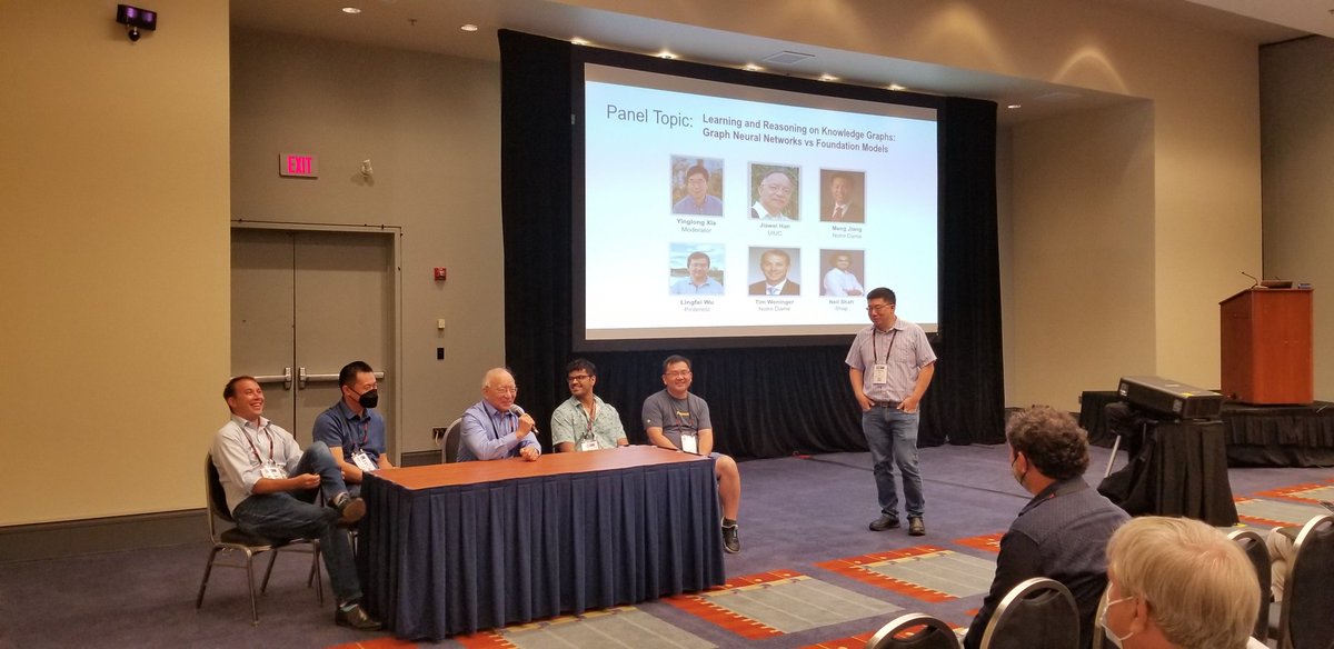 Great panel on "Learning and Reasoning on Knowledge Graphs"  <a href="/mlgworkshop/">MLG Workshop</a> #KDD2022 <a href="/kdd_news/">SIGKDD 2025</a>