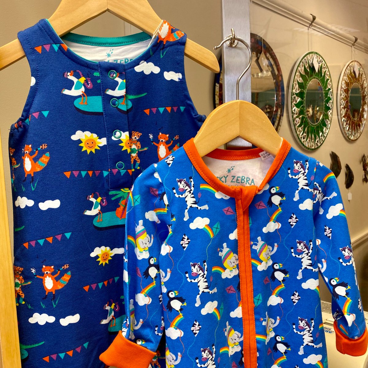 We are very excited to share that we are now selling a selection of @duckyzebra kids’ clothing!

Ducky Zebra clothes are designed in Oxford and made in India. 
Free from gender stereotypes, beautifully designed and promoting slow fashion.

On our shop shelves now!