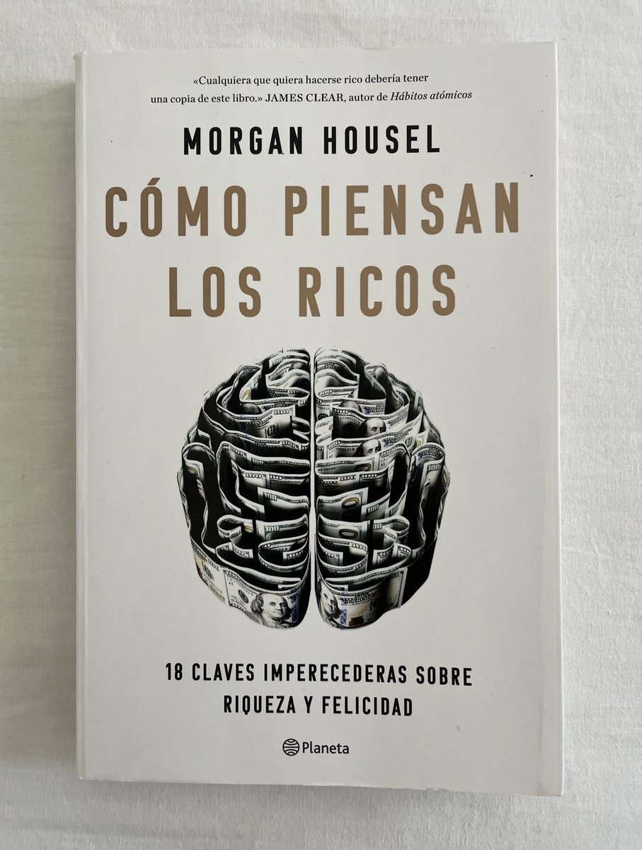 NudistaI's tweet image. Cinco libros realmente buenos que deberías leer en algún momento de tu vida si quieres mejorar tu relación con el dinero.

1.