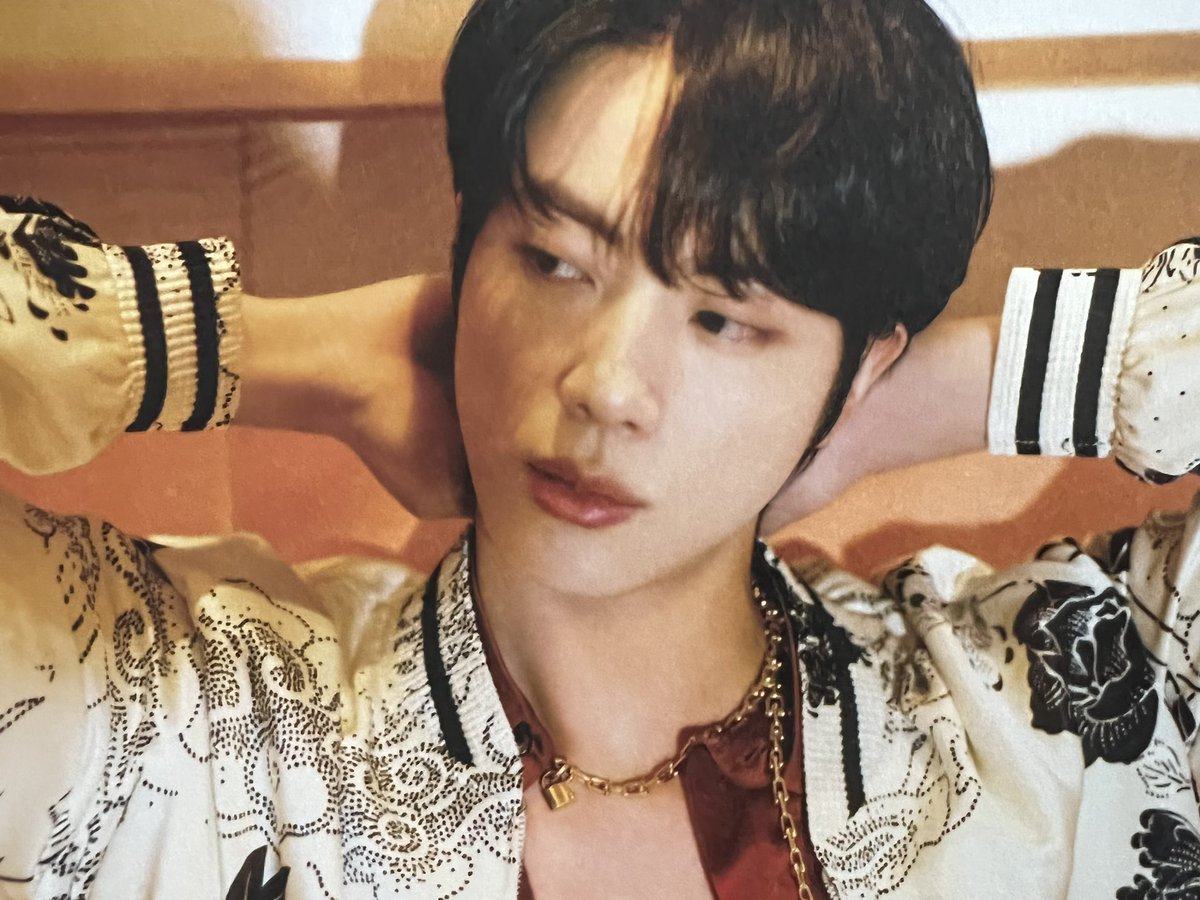 stillwithjk's tweet photo. Merchbox 8 Interview Photobook scan #jin 2/2 https://t.co/GKHFsYgQHC