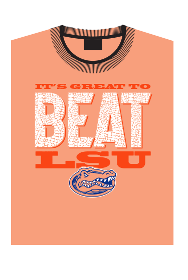 ufalumni's tweet photo. Football is almost here! For a gift of $35 to the @UF area of your choice, you can be the first to receive the “Beat ‘em all” T, &amp; for a gift of $75, we’ll also send you the “Beat LSU” and “Beat Georgia” Ts.

Make your gift today and show your Gator pride. https://t.co/j8mnGULqCb https://t.co/z5Xpcg3zZt