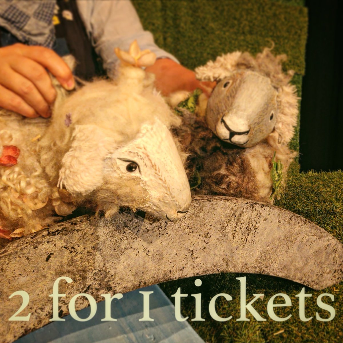 KnuckleandJoint's tweet photo. Tomorrow only! 2 for 1 limited tickets available as a big send off for our last show of Edinburgh fringe!! Use the code: Leafy 

https://t.co/kP4wTmwaId

@AssemblyFest @edfringe #bopeep #puppetry #childrenstheatre #edfringe https://t.co/FAMd4mjeUf